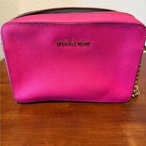 Michael Kors Fuchsia Crossbody Bag